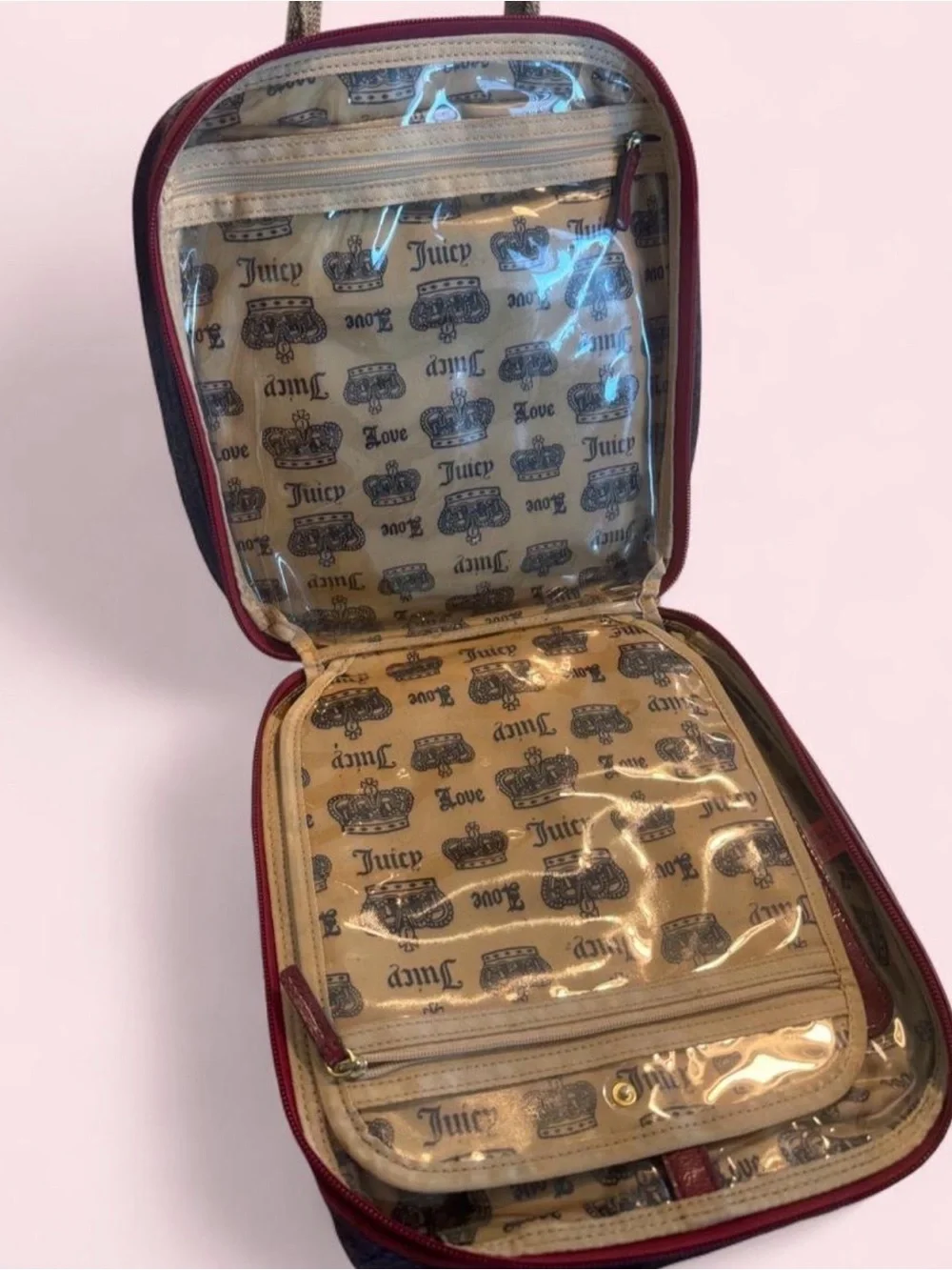 Vintage Juicy Couture Strawberry Train Case